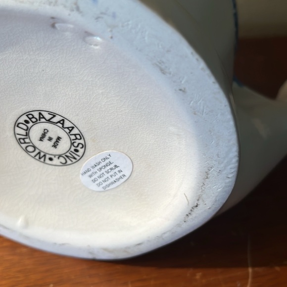 Bazaars blue and white watering can, cottagecore - Picture 4 of 9